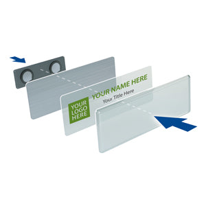 Herbruikbare naambadges